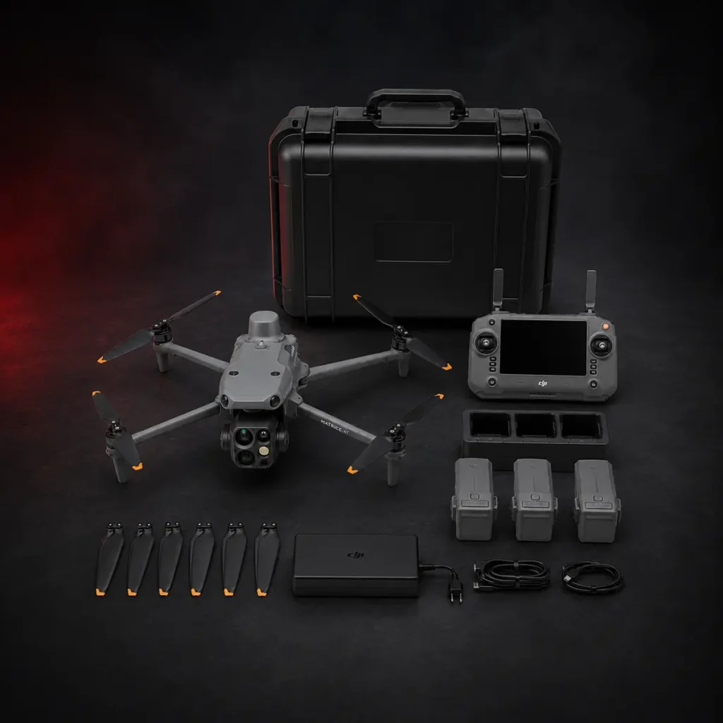 DJI Matrice 4T — полный комплект с DJI RC Plus 2 Enterprise